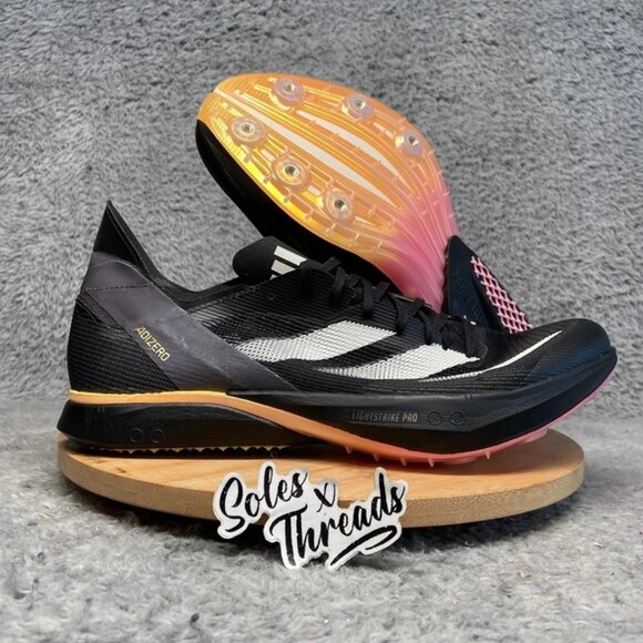 Adidas Adizero Avanti Track Field Spikes Size 8-11.5 Men Metallic Spark IG9910 - Picture 1 of 6